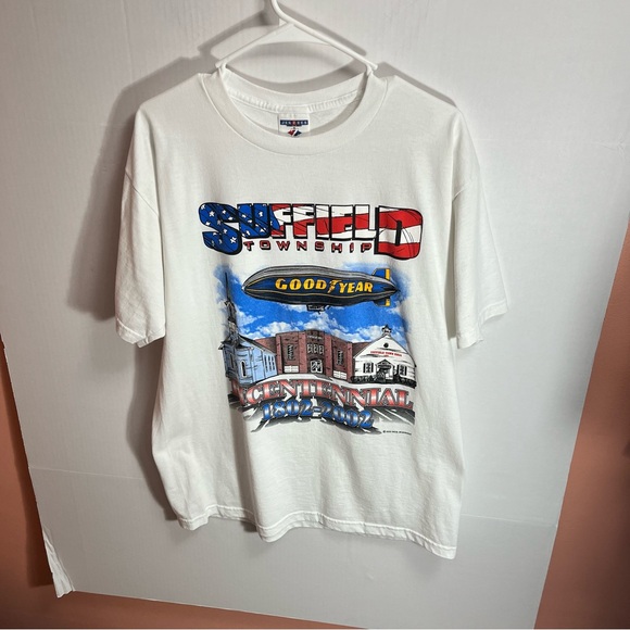 Vintage Goodyear Shirt Mens Large Y2K - Picture 1 of 8